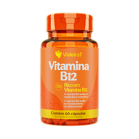 Vitamina B12 412% 60 Caps