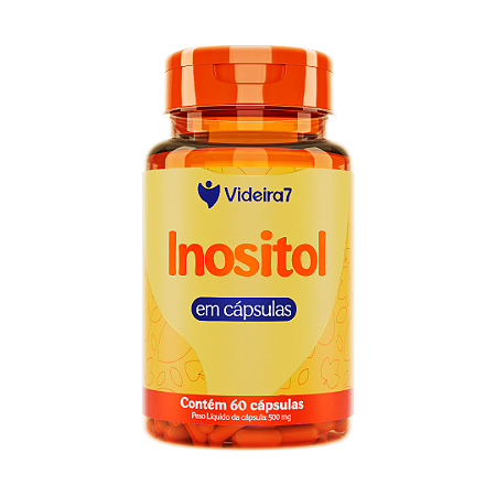 Inositol 500mg - 60 Cápsulas - VIDEIRA7