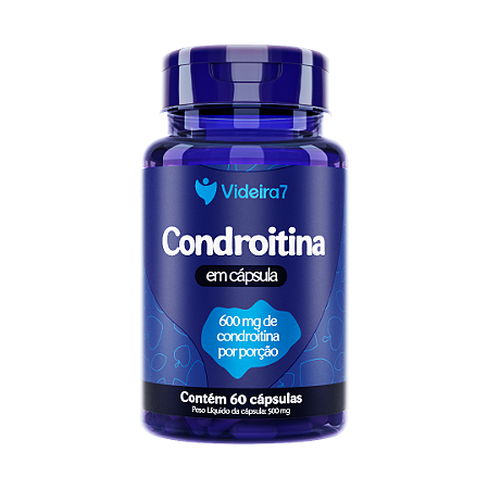Condroitina 500mg - 60 Cápsulas - VIDEIRA7