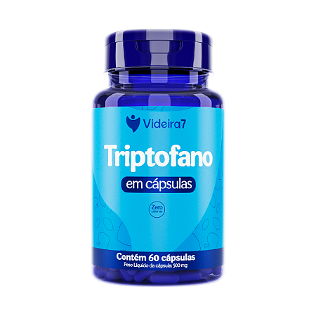 Triptofano 350mg - 60 Cápsulas - Videira7