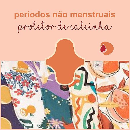 Protetor de Calcinha Korui Com Abas - Estampado