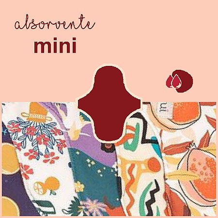 Absorvente Korui Mini - Estampado