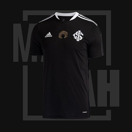 camisa internacional preta masculina