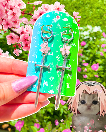 Brincos sakura