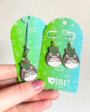 Kit Brinco+phonestrap totoro
