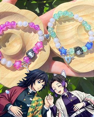 2 Pulseiras Shinobuh e Tomiokaw <3