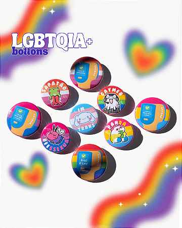 BOTTONS LGBT redondos