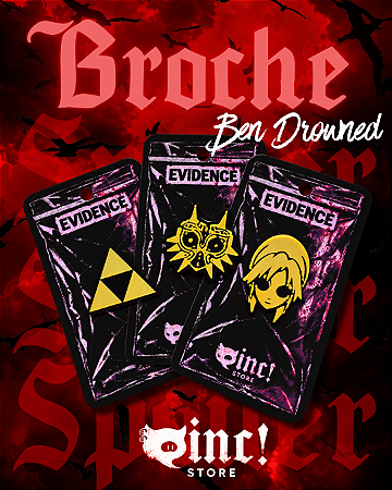🎮Broches Pins Trindade Dourada 💛