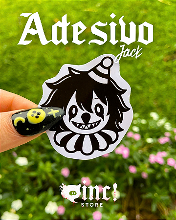 🖤Adesivo Jack — Sorriso Sombrio 🎪👻