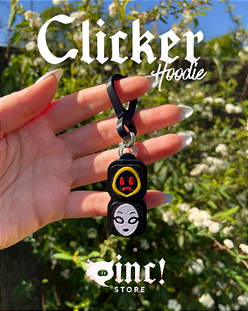 Chaveiro Clicker Masky e Hoodie