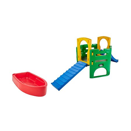 Kit Diversão Pet Playground e Piscina para Cachorro Freso