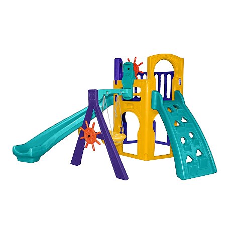 Playground Garden Freso com Balanço e Escorregador Infantil