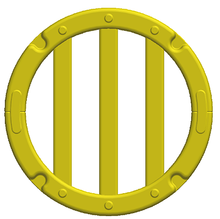 Grade Fechamento Tubo Torre