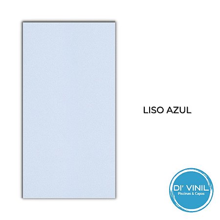 Estampa Liso Azul Vinil