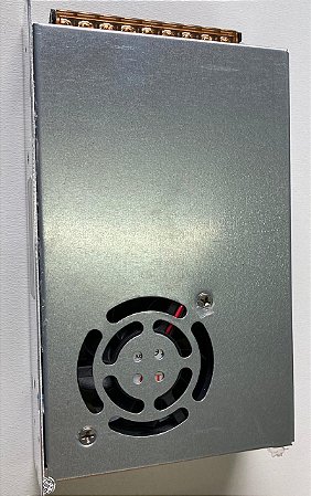 FONTE 12v 30a 360w CHAVEADA METALICA BIVOLT 110/220 MAX AMPER F8