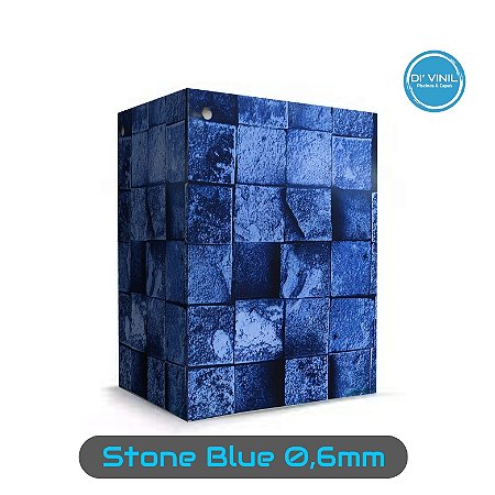 VINIL 0,6MM AZUL STONE BLUE