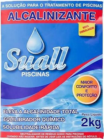 Bicabornato de sódio 2Kg Suall (Elevador de alcalinidade)