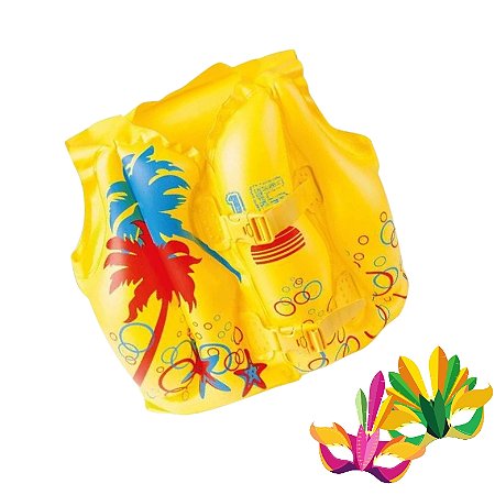 COLETE INFLAVEL TROPICAL 41X30 CM BELFIX