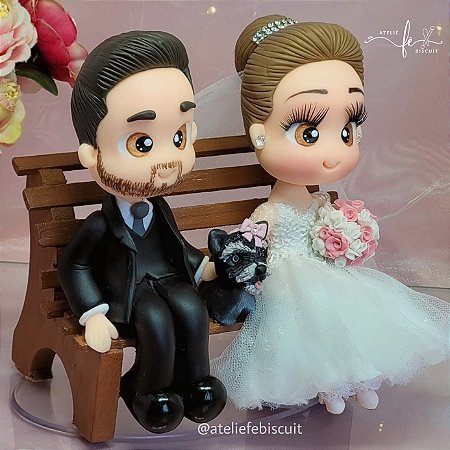 Noivinhos no banquinho