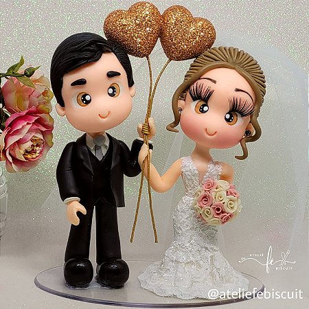 Noivinhos dois Balões