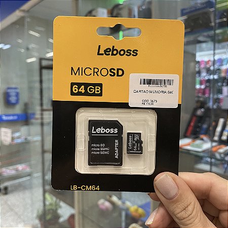 Cartão de Memória 64gb