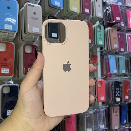 Capa Salmão Estilo Original para iPhone 14