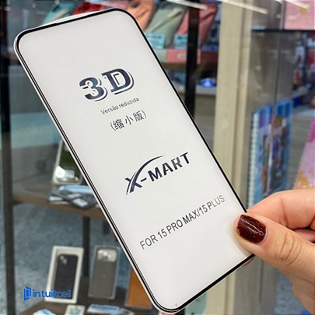 Película de Vidro 3D iPhone 15 Pro Max / iPhone 15 Plus