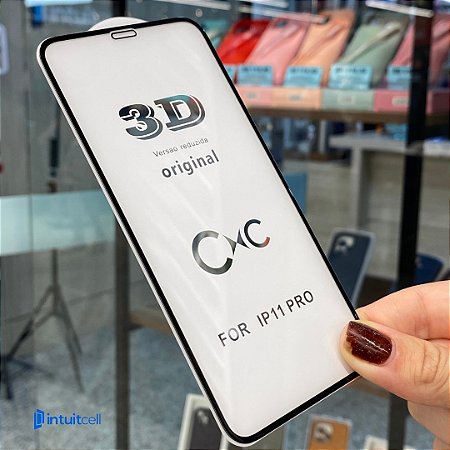 Película de Vidro 3D iPhone X / XS / iPhone 11 Pro