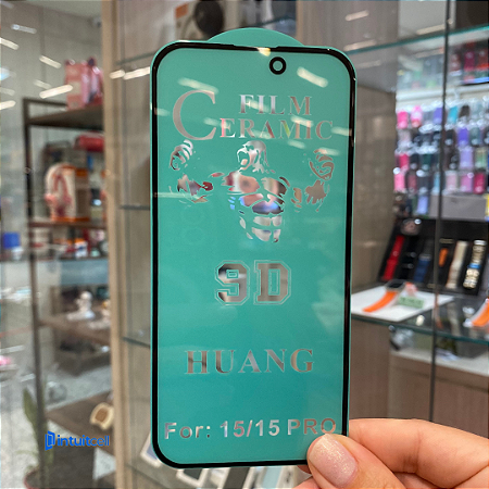 Película Cerâmica Iphone 15 Pro