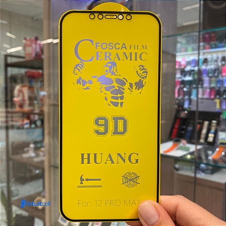 Película Cerâmica Fosca Iphone 12 Pro Max
