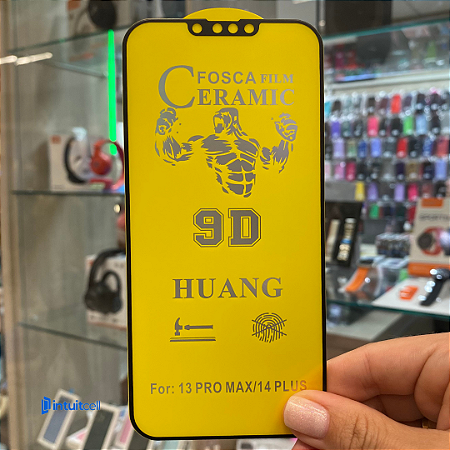 Película Cerâmica Fosca Iphone 13 Pro Max / Iphone 14 Plus