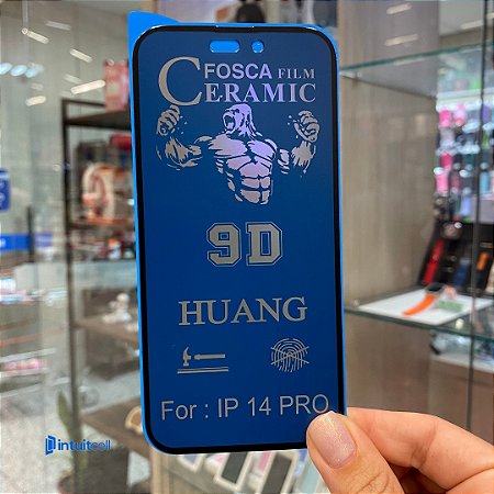 Película Cerâmica Fosca com Privacidade Iphone 14 Pro