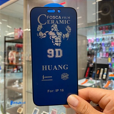 Película Cerâmica Fosca com Privacidade Iphone 16