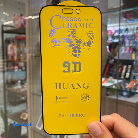 Película Cerâmica Fosca Iphone 16 Pró