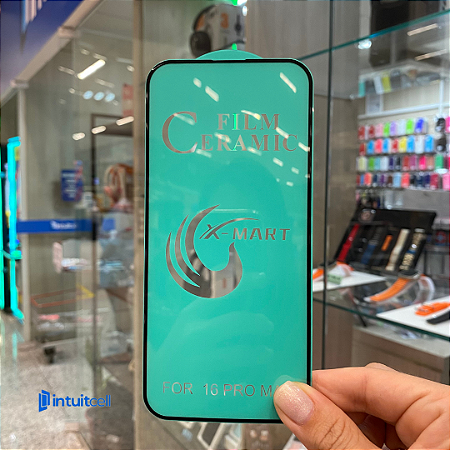 Película Cerâmica Iphone 16 Pró Max