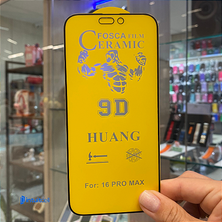Película Cerâmica Fosca Iphone 16 Pró Max