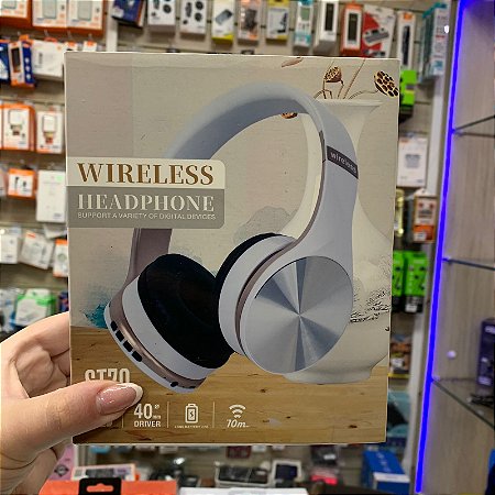 Fone de Ouvido Bluetooth Headphone ST70
