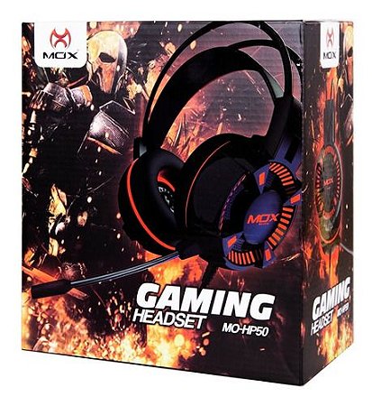 Fone Headset Gamer Led Light Pc Gamer Xbox One Ps4 Celular MO-HP50 - JR  Celular e Informática - Assistência técnica e distribuidora