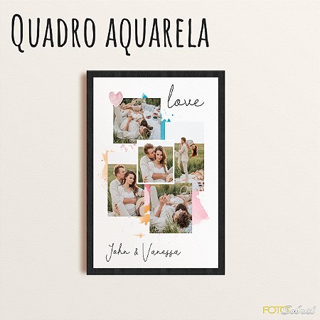 Quadro Aquarela