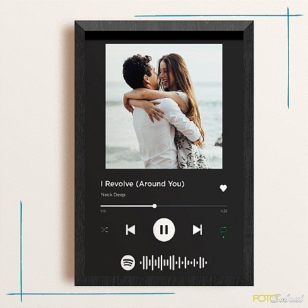 Quadro Spotify Personalizado Do Seu Jeito