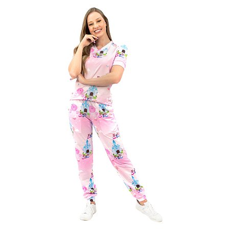 Scrub Aurora Rosa