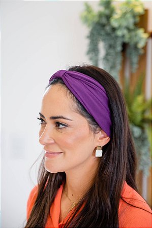 Turbante 2 em 1 Nath -Uva
