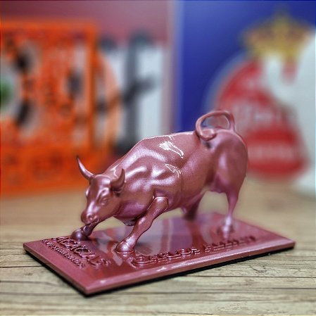 Touro Wall Street Rosé Gold Personalizado