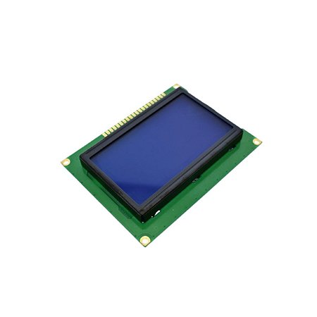 Display Gráfico  LCD 128x64  com Backlight Azul