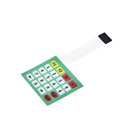 Teclado Matricial De Membrana 4x5 com 20 Teclas