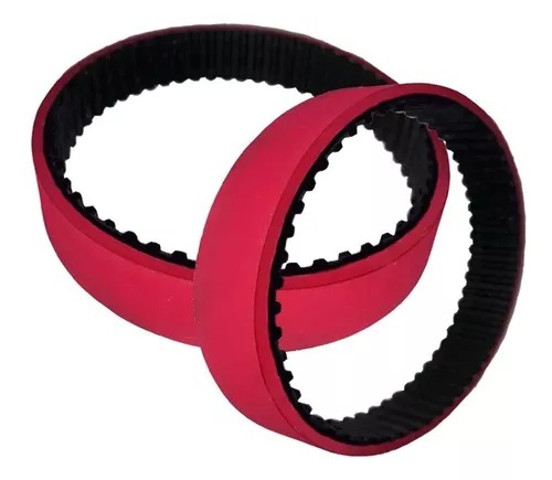 Correias Universal para Embaladora Empacotadeira Golpack 210 L 50 mm vermelha E 8,3 Z 56
