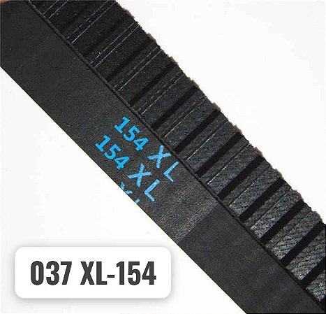 Correia 154 XL 037 Borracha - Passo 5,08mm