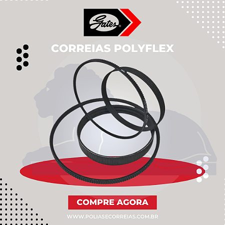 Correia Industrial Gates Polyflex 5M-560 – Alta Performance