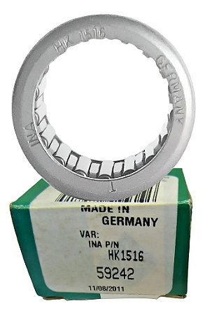 Rolamento de Agulhas INA HK1516 Alto Desempenho - 15x21x16mm