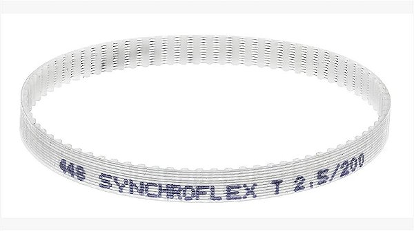 CORREIA 6MM T2.5-200 IND. PREMIUM PU/AÇO